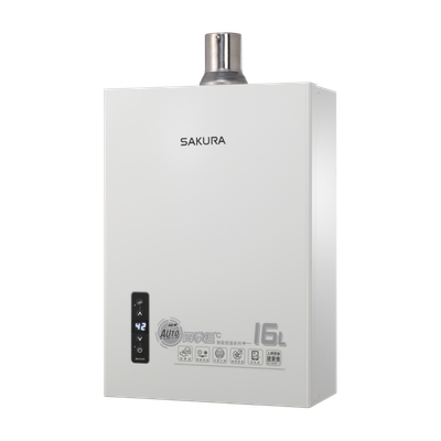 SAKURA櫻花16L 四季溫智能恆溫熱水器DH1635F