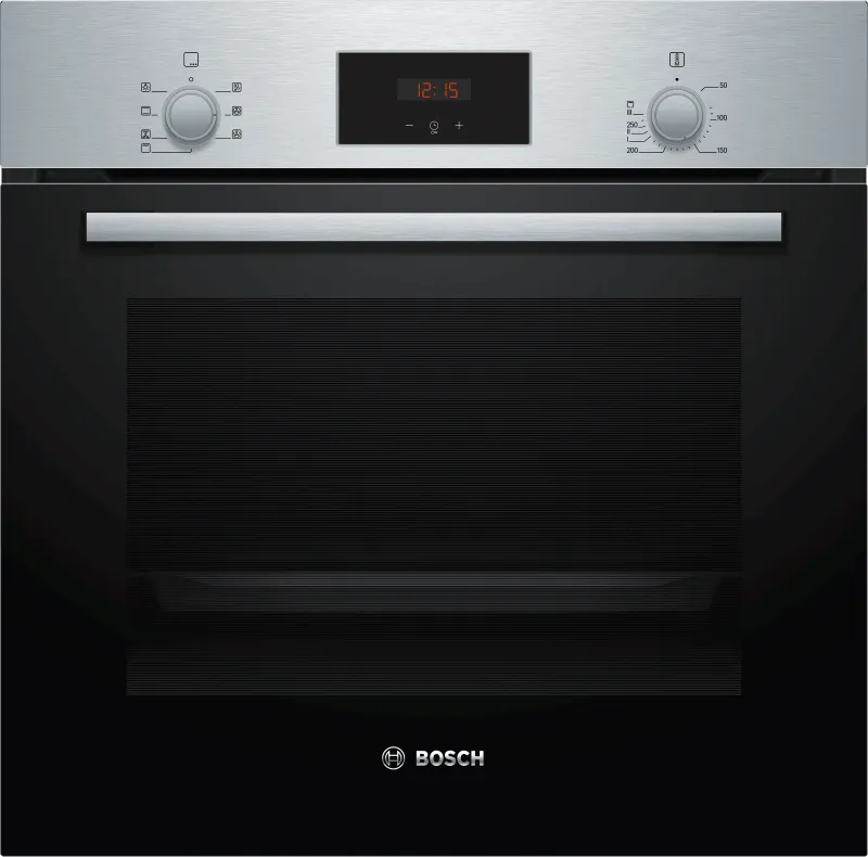 BOSCH博世 2系列 嵌入式烤箱 60 x 60 cm 不銹鋼 HBF133BR0N