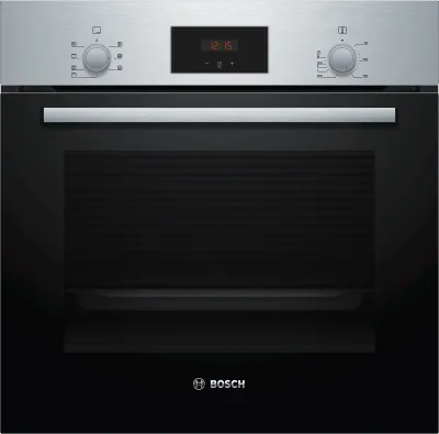 BOSCH博世 2系列 嵌入式烤箱 60 x 60 cm 不銹鋼 HBF133BR0N