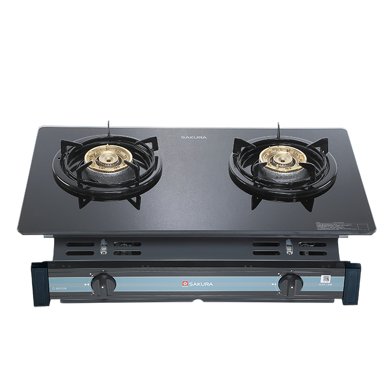 SAKURA 櫻花牌 兩口玻璃面板嵌入爐 G-6500KG