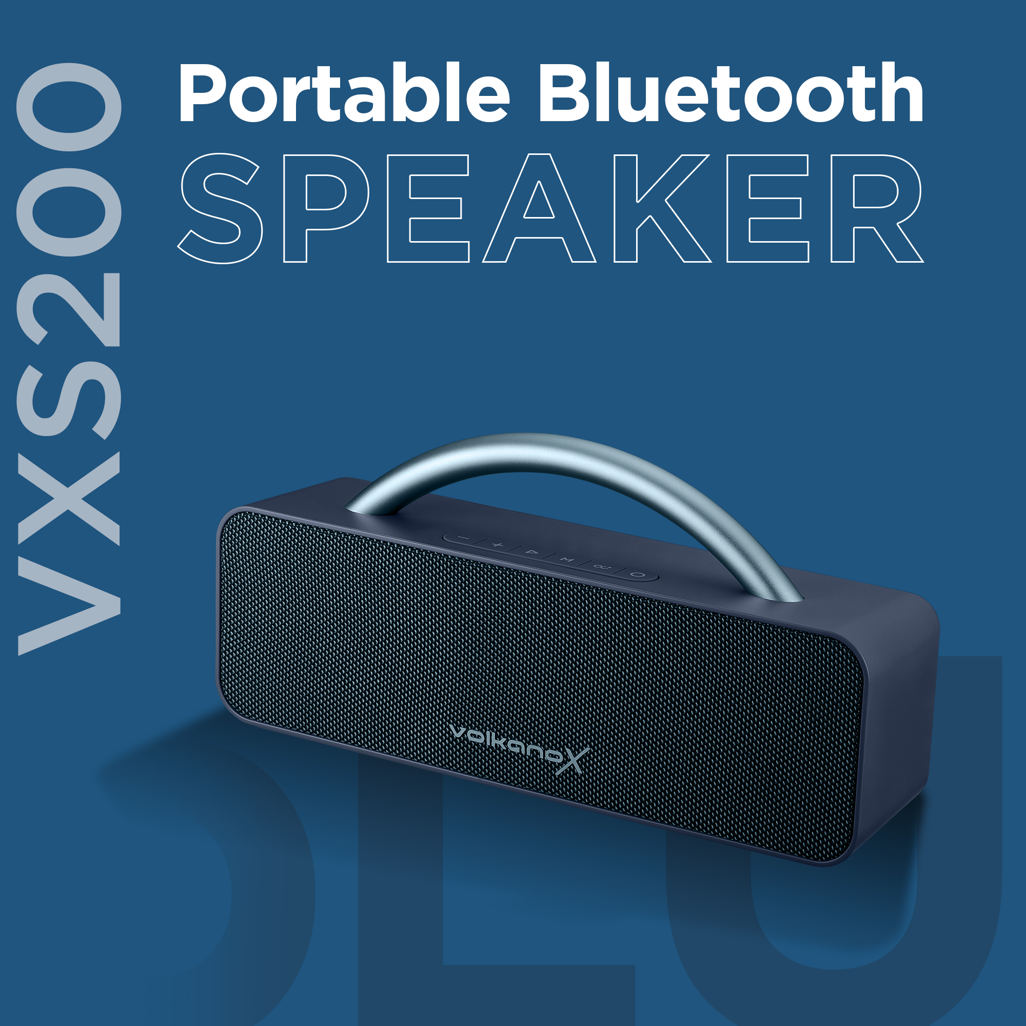 Volkano X VXS200 Portable Bluetooth Speaker - Blue