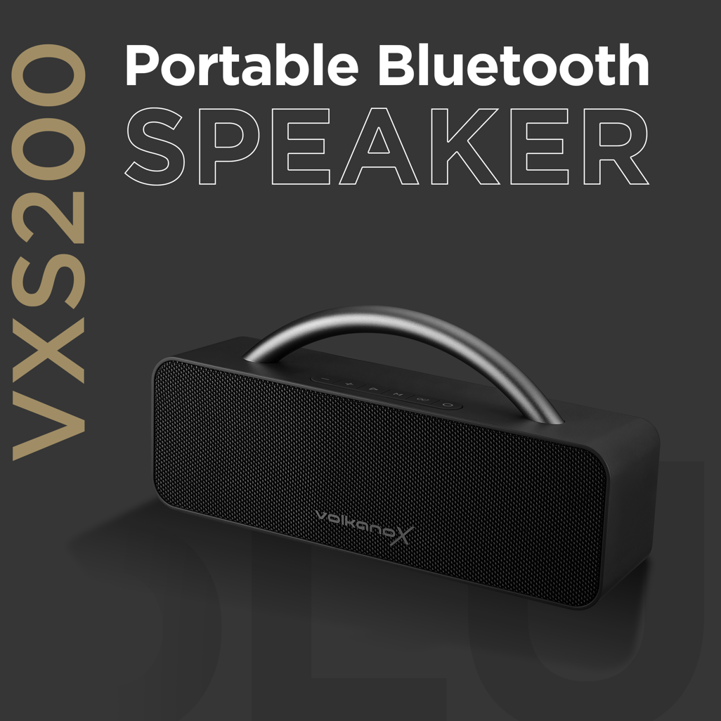 Volkano X VXS200 Portable Bluetooth Speaker - Black