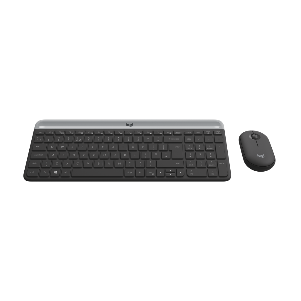 Logitech® MK470 Slim Combo - Graphite
