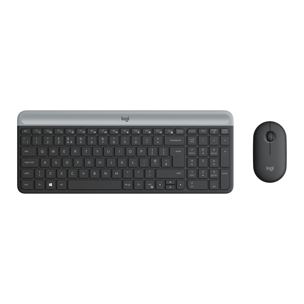 Logitech® MK470 Slim Combo - Graphite