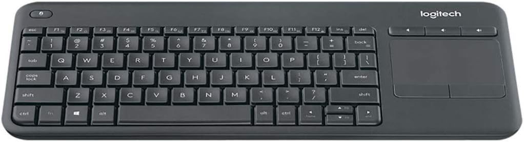 Logitech® K400 Plus Wireless Touch Keyboard - DARK -