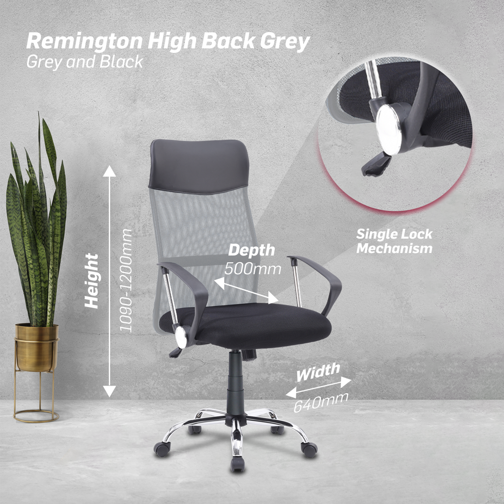 Remington High Back Desk Chair
