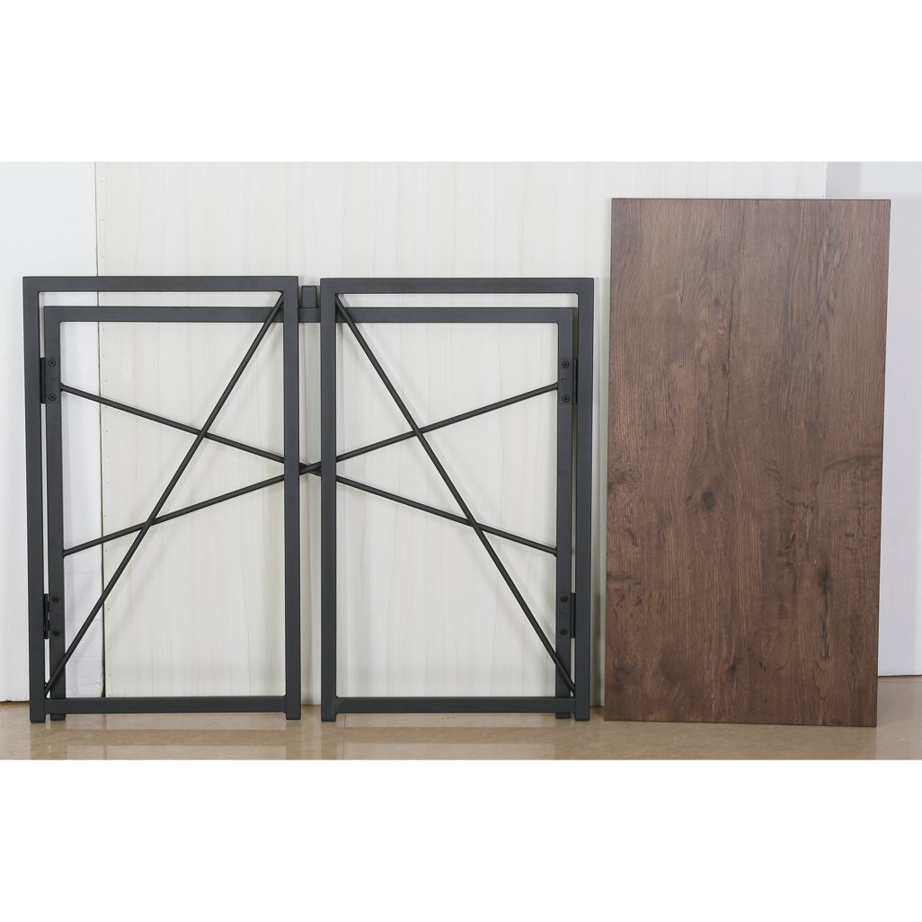 SkyBright Folding Desk, No Assembly Required, Office Desk