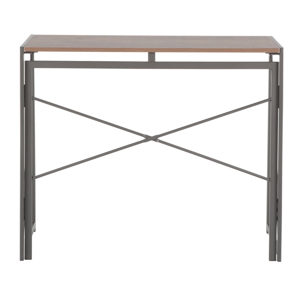 SkyBright Folding Desk, No Assembly Required, Office Desk