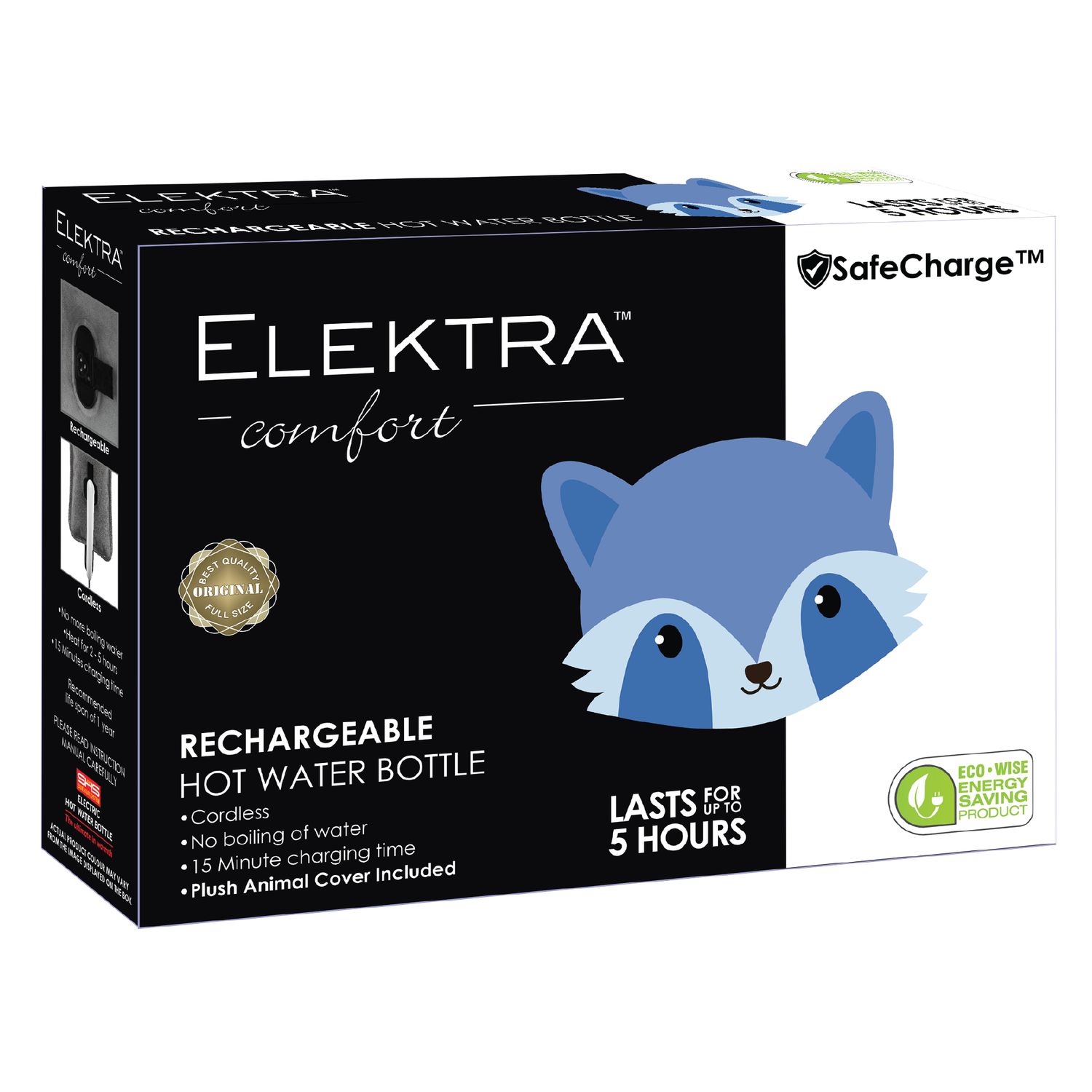 2511 - ELEKTRA GREY HOT WATER BOTTLE
