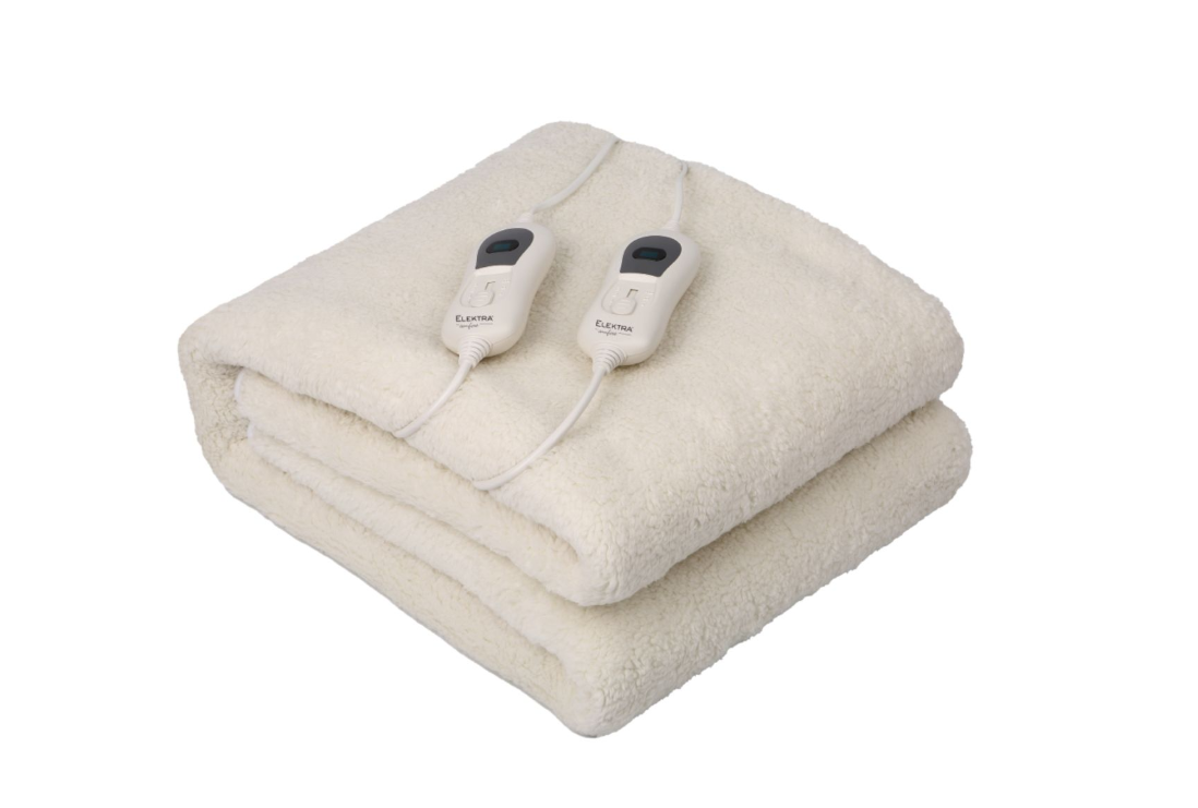 ELEKTRA 2204 - ELECTRIC BLANKET SINGLE A/FUR - SINGLE BED (Optional Size)