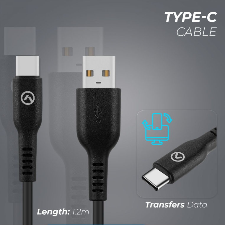 Amplify On The Fly USB to Type-C Cable 1M