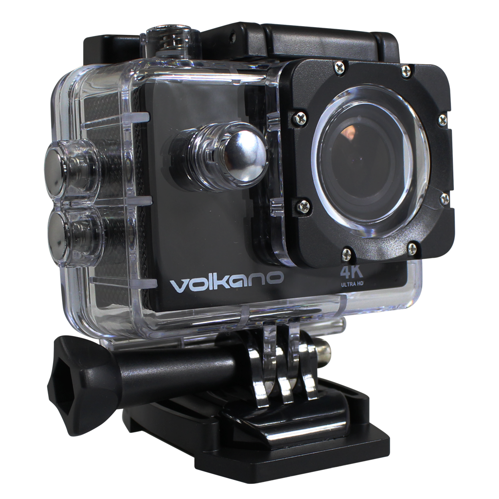 Volkano Extreme series 4K action camera - black