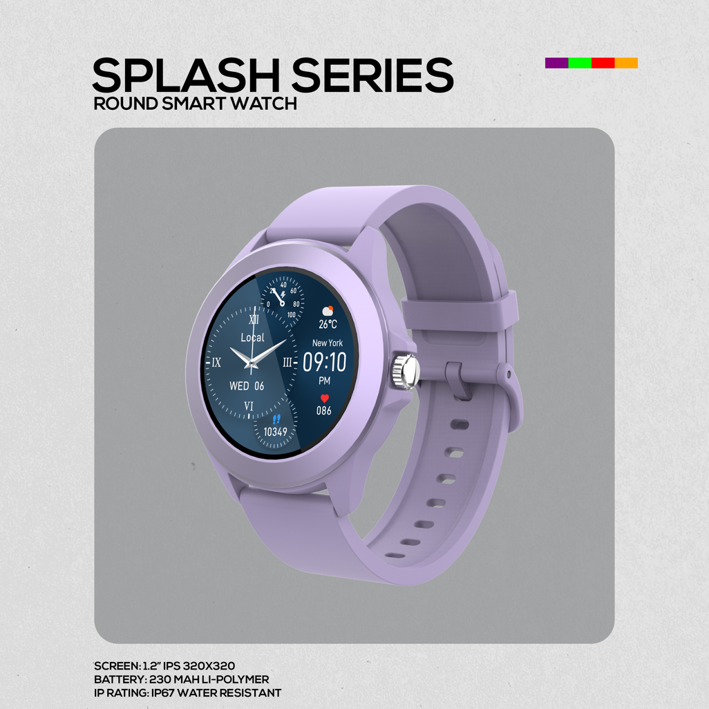 Volkano Splash series Round Smartwatch