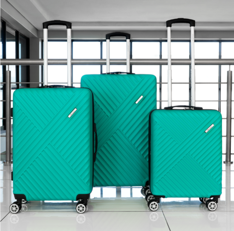 Travelwize Astra ABS 55cm 4-Wheels Spinner Luggage Jade