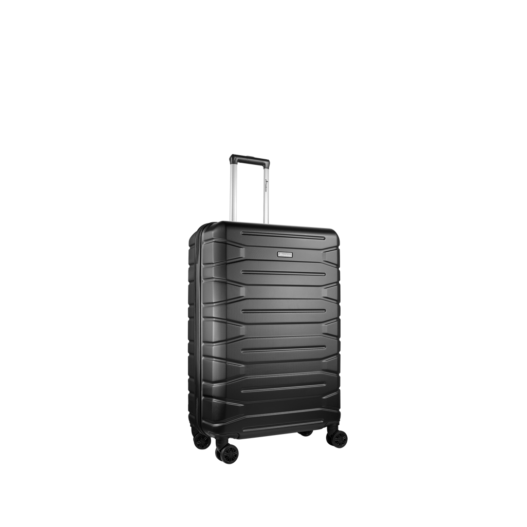 Travelwize Cabana ABS 4-Wheel Spinner 75cm  Luggage Black