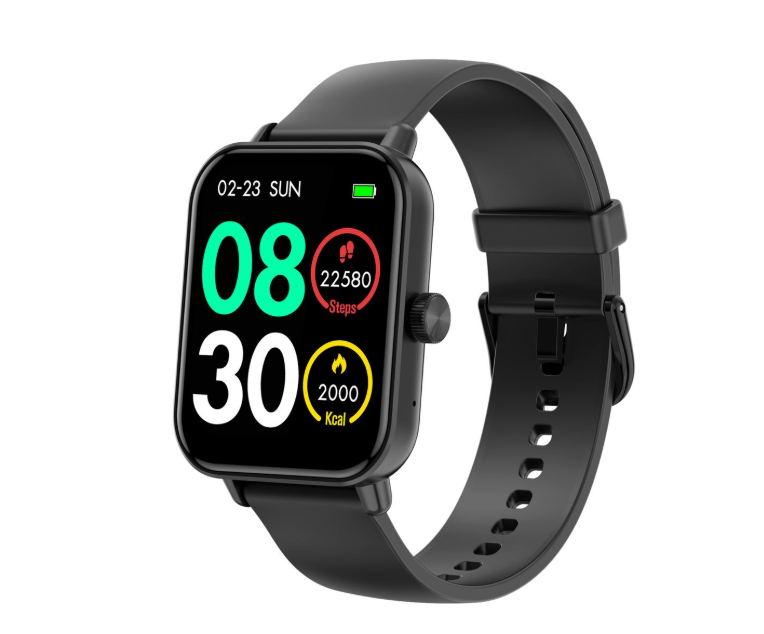 Volkano Chroma Series Smartwatch with black strap
