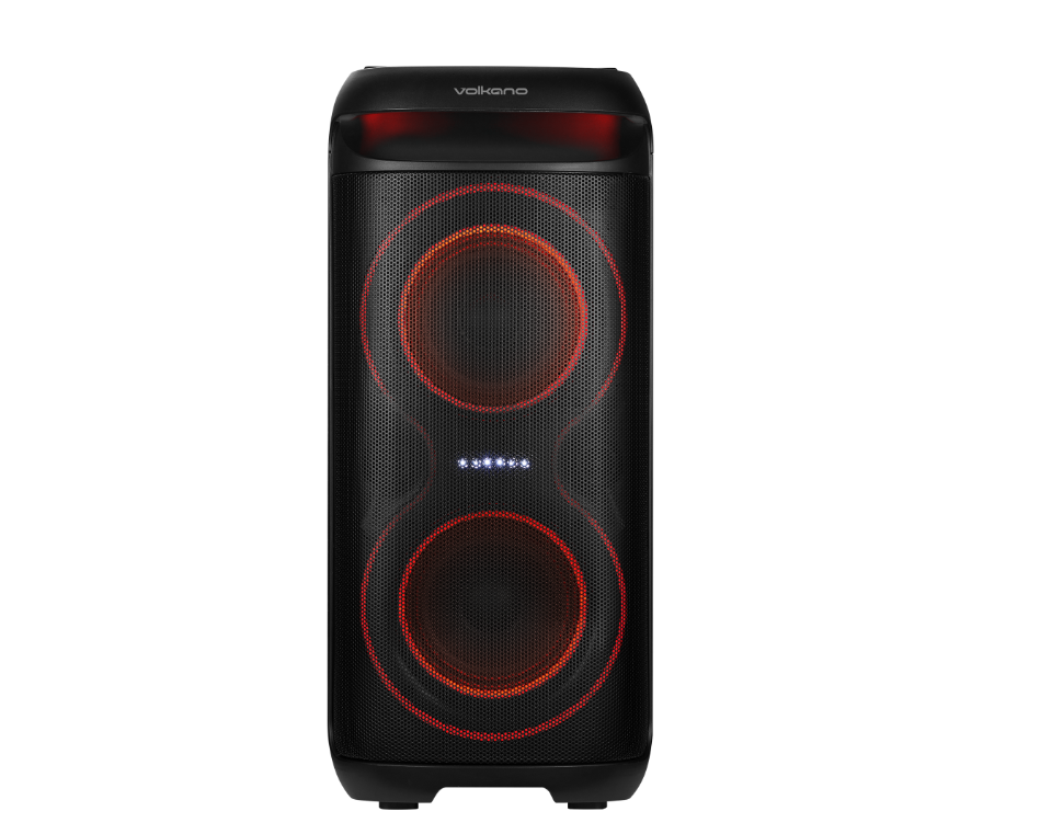 VolkanoX VXP200 Dual 6.5" Party Speaker - Black