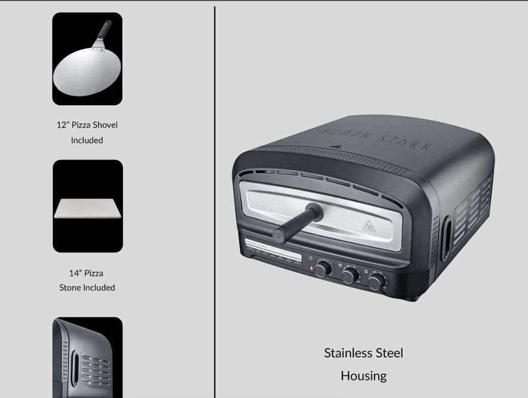 Boden Stark Manual Pizza Oven