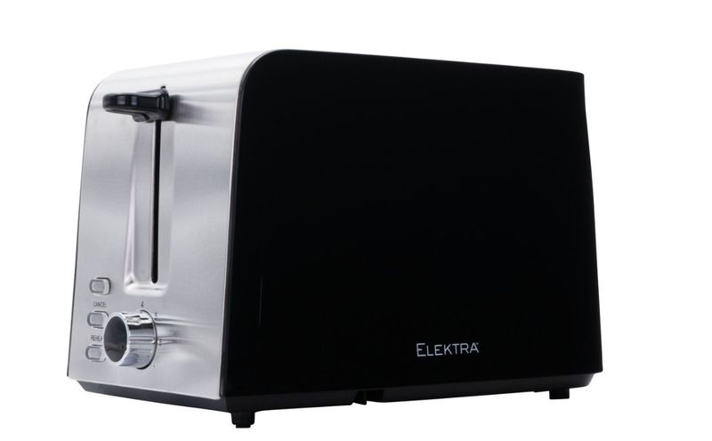 ELEKTRA - 2 SLICE TOASTER BLACK
