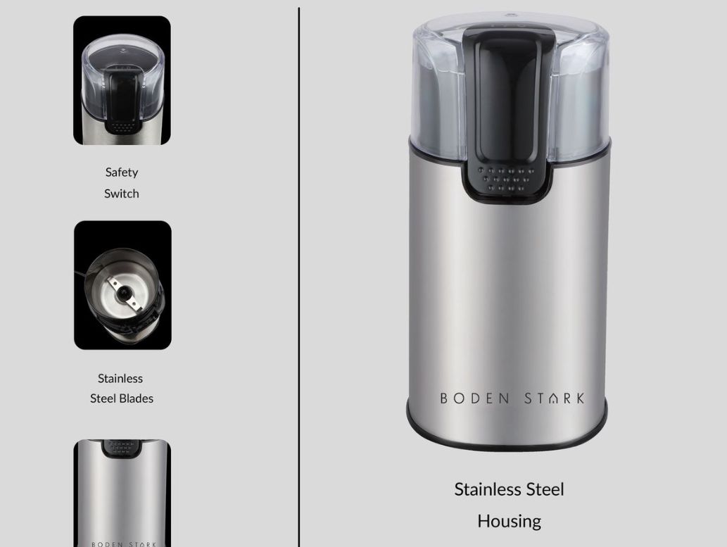Boden Stark Coffee and Spice Grinder