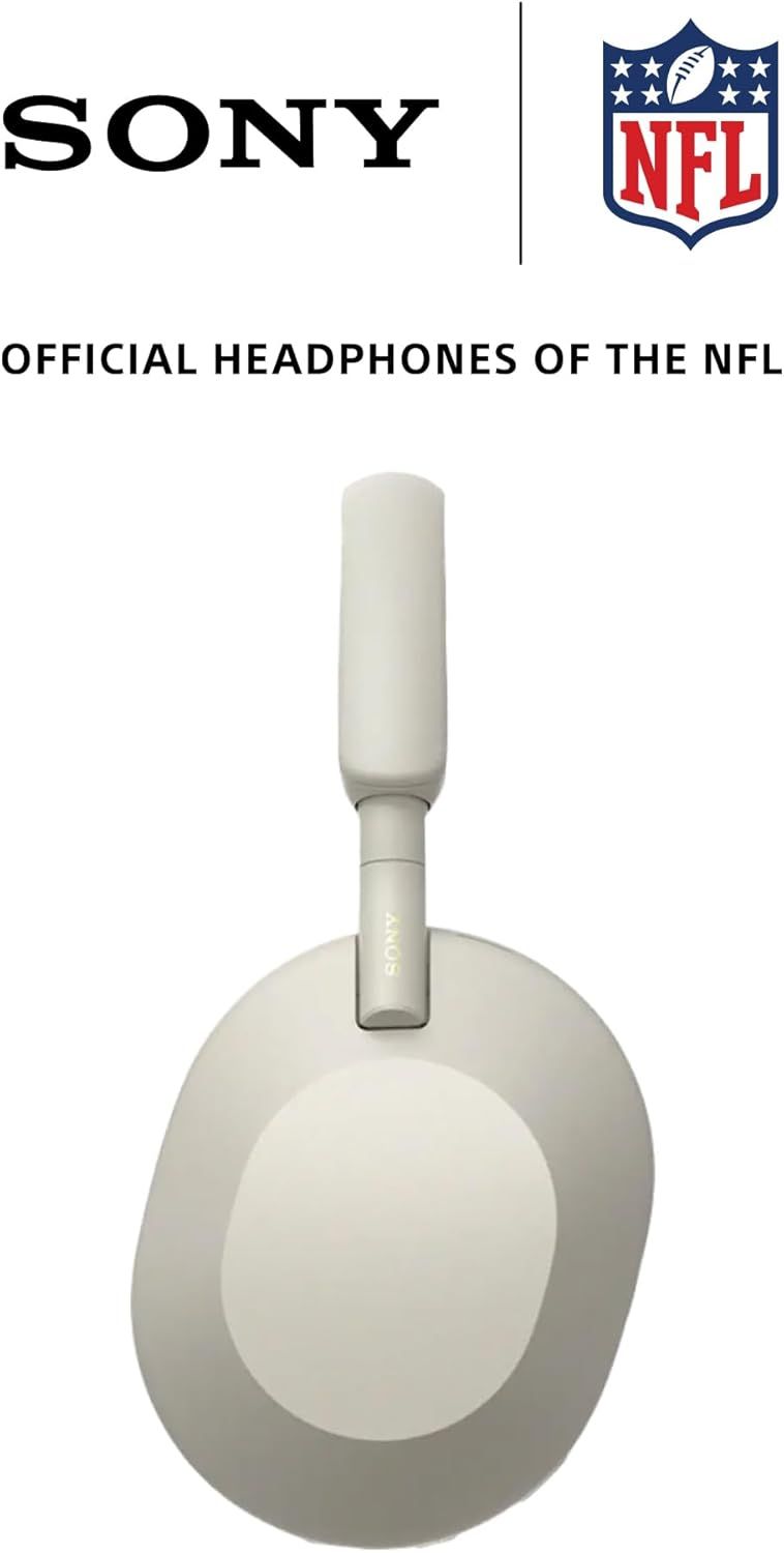 Sony WH1000XM5 (Silver) Noise Cancelling BT Headphones