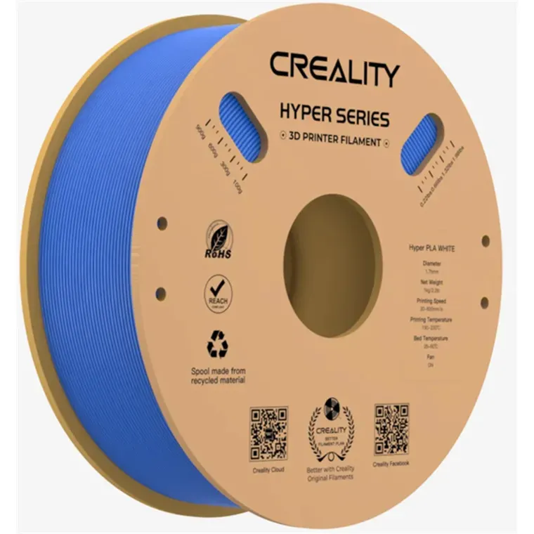 Creality Hyper PLA High-Speed Blue Filament 1Kg