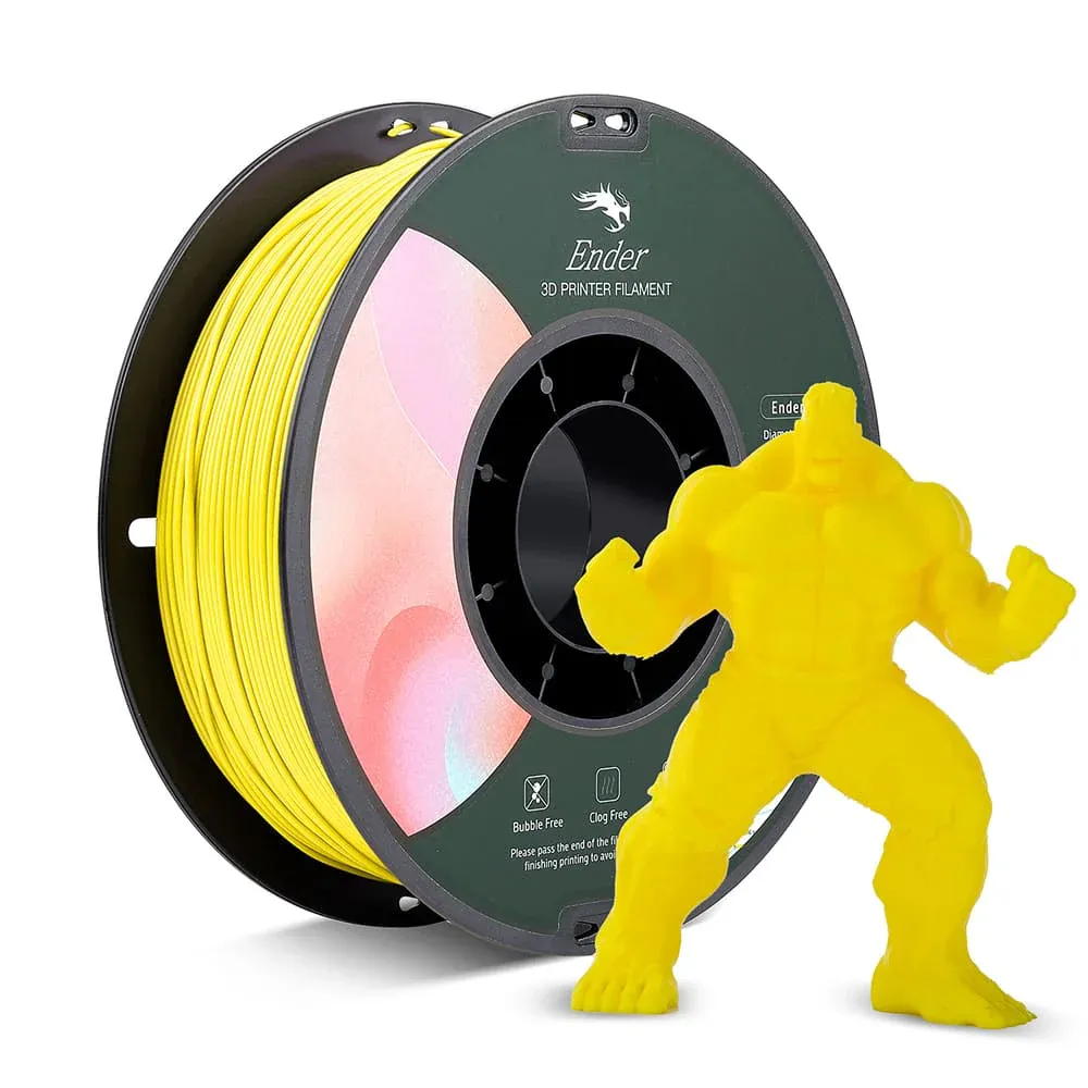 Ender PLA Yellow Filament 1Kg