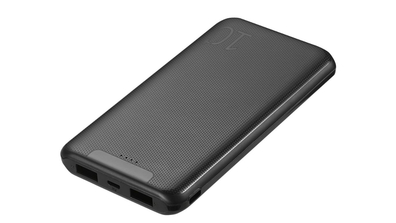 Amplify Spark Series 10000mAh Power Bank - Black/grey