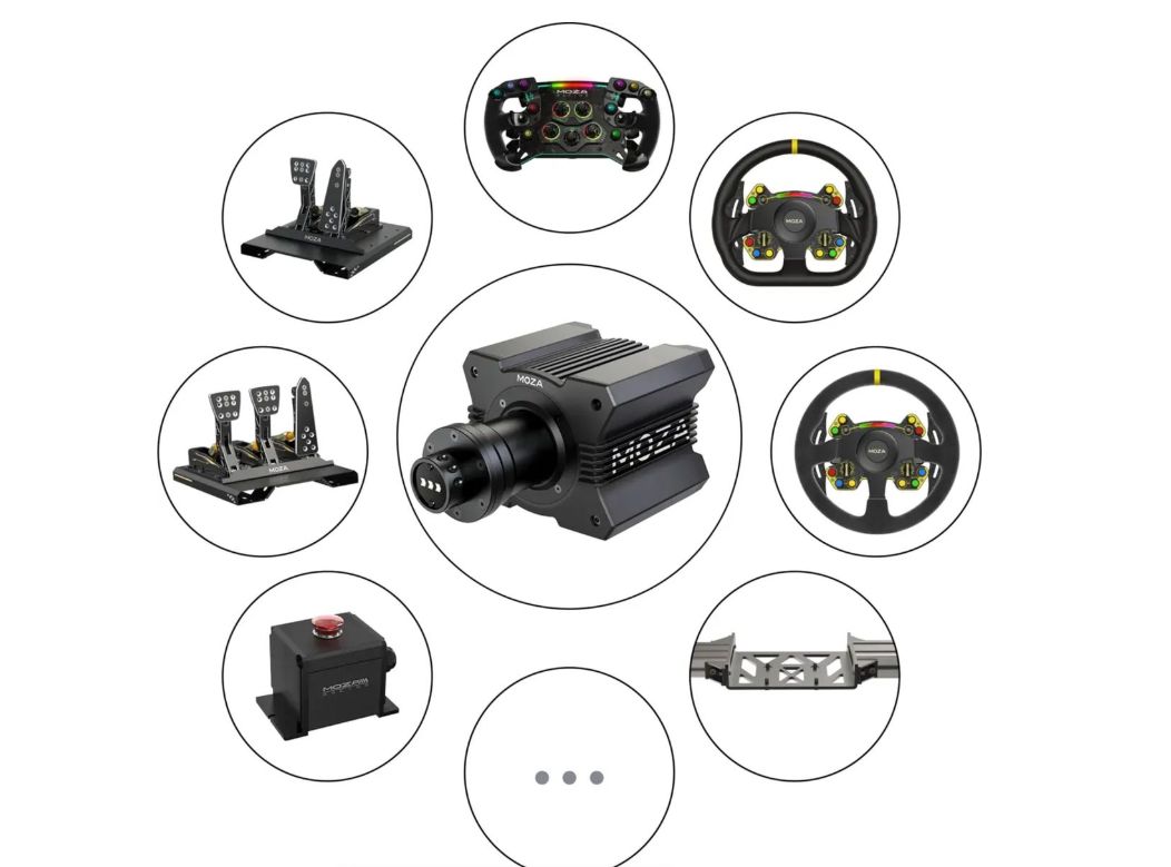 MOZA R9 V2 Direct Drive Wheelbase MOZA R9 V2 Direct Drive Wheelbase