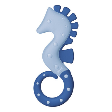 NUK All Stages Teether Seahorse - Blue