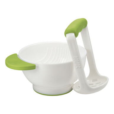 NUK Masher &amp; Bowl - Green