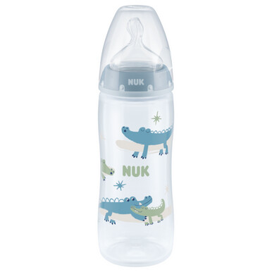 NUK First Choice Plus Baby Bottle 360ml - Blue