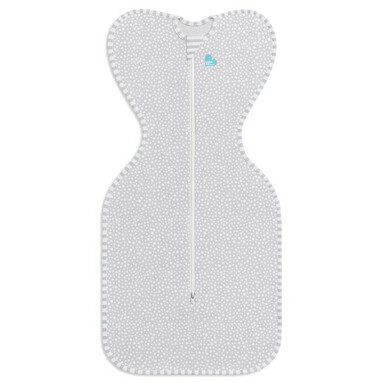 Love to Dream Swaddle Up Bamboo Original 1.0 Tog - Wave Dot Grey
