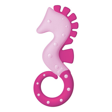 NUK All Stages Teether Seahorse - Pink