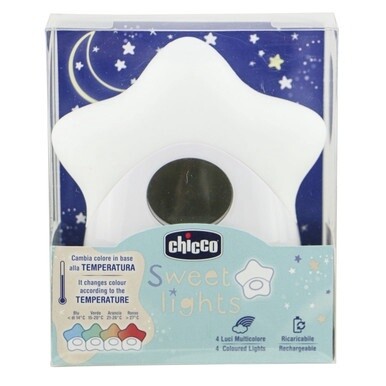 Chicco Star Night Light Thermometer USB