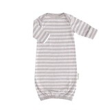 Woolbabe Merino/Organic Cotton Gown - Pebble