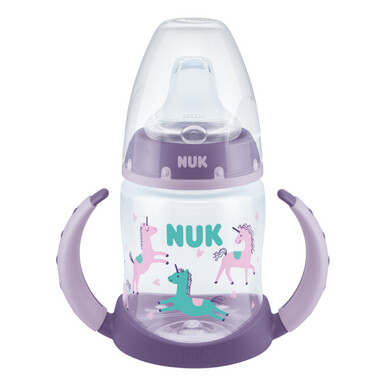 NUK First Choice Learner Bottle 150ml - Purple