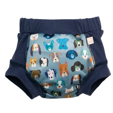 Nestling Wee Pants Training Undies - All The Dogs