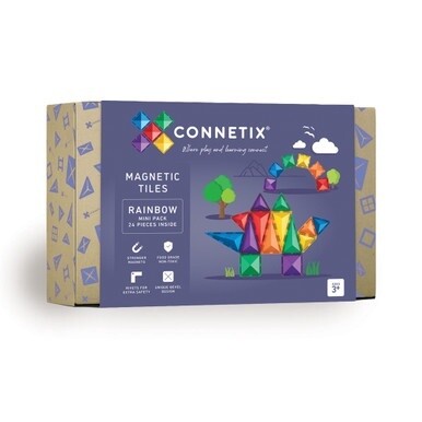 Connetix Tiles Rainbox Mini Pack 24pc