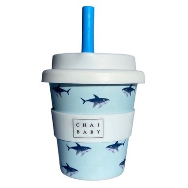 Chai Baby Fluffy Cup - Silly Shark