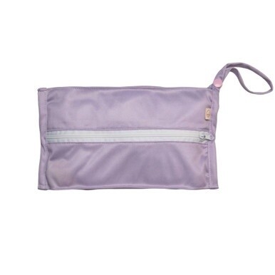 Nestling Reusable Wipes Bag - Lilac
