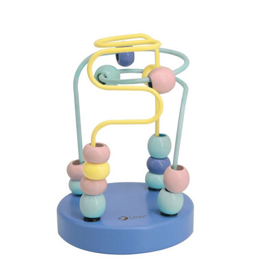 Classic World Mini Beads Coaster - Blue