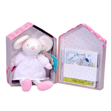 Deluxe Plush Toy &amp; Book Gift Box - Meiya the Mouse