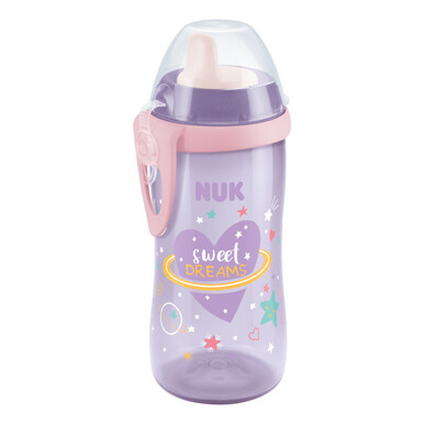 NUK Kiddy Cup Night 300ml - Purple