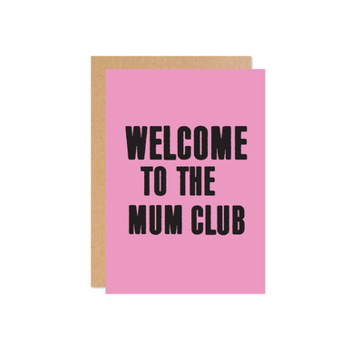 Viva La Vulva Greeting Card - Welcome To The Mum Club