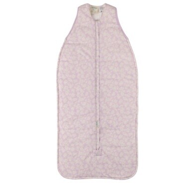 Woolbabe Duvet Front Zip Sleeping Bag - Mauve Manuka