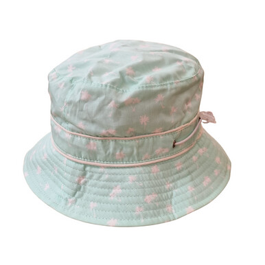 Banz Bucket Hat 4-6 years - Palm Tree Mint