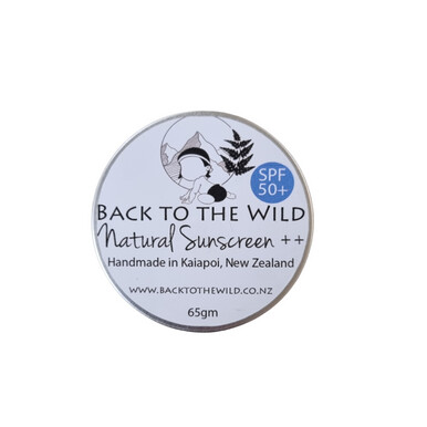 Back to the Wild Natural Sunscreen SPF50+ 65g