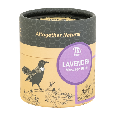 Tui Lavender Massage Balm - 100g Cardboard Pot