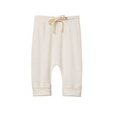 Pointelle Drawstring Pants - Natural